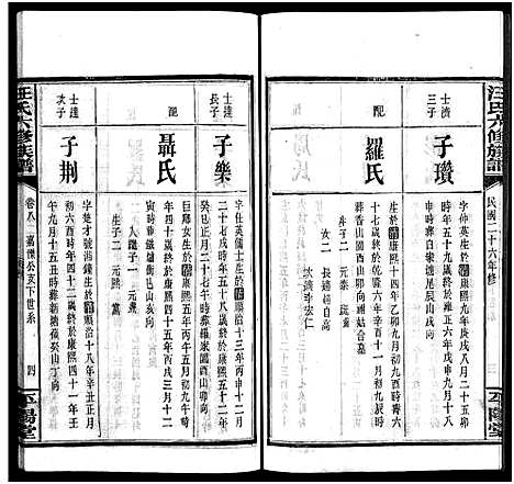 [汪]汪氏六修族谱_系图3卷_世系12卷首2卷-汪氏族谱_Wang Shi Liu Xiu (湖南) 汪氏六修家谱_十三.pdf