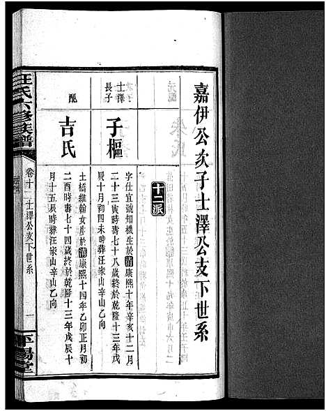 [汪]汪氏六修族谱_系图3卷_世系12卷首2卷-汪氏族谱_Wang Shi Liu Xiu (湖南) 汪氏六修家谱_十五.pdf