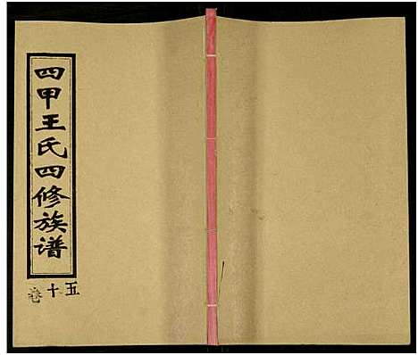 [王]四甲王氏四修族谱_15卷首尾各1卷-王氏族谱 (湖南) 四甲王氏四修家谱_三十二.pdf