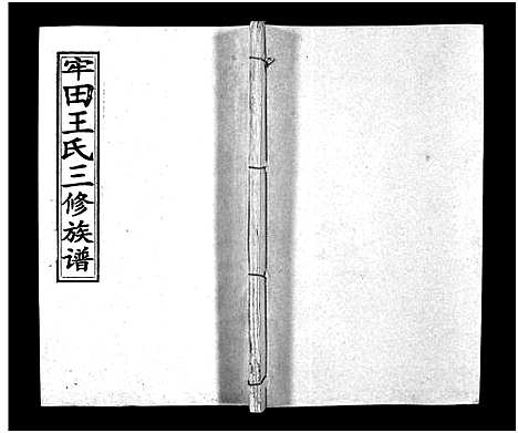 [王]牢田王氏三修族谱_39卷首末各1卷 (湖南) 牢田王氏三修家谱_九.pdf