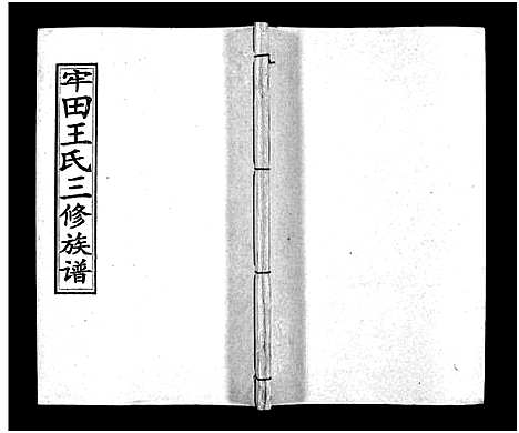 [王]牢田王氏三修族谱_39卷首末各1卷 (湖南) 牢田王氏三修家谱_十二.pdf