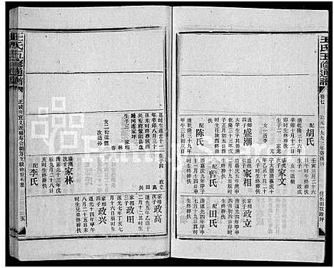 [王]王氏五修通谱_不分卷首4卷 (湖南) 王氏五修通谱_十.pdf