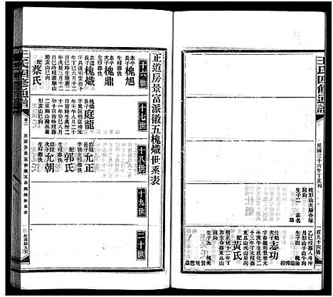 [王]王氏四修通谱_13卷首12卷-Wang Shi Si Xiu Tong Pu (湖南) 王氏四修通谱_十四.pdf