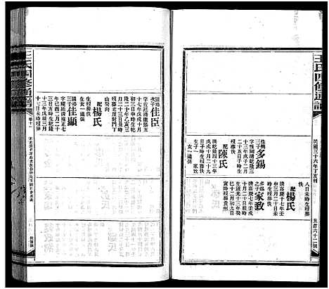 [王]王氏四修通谱_13卷首12卷-Wang Shi Si Xiu Tong Pu (湖南) 王氏四修通谱_三十.pdf