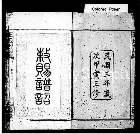 [王]王氏支谱_6卷 (湖南) 王氏支谱.pdf