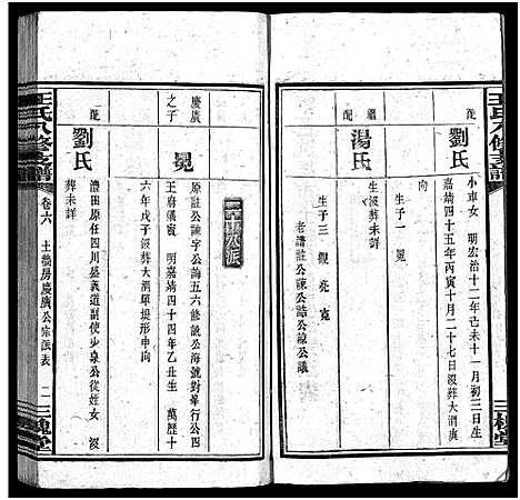 [王]沩宁王氏八修支谱_10卷-王氏支谱_Wei Ning Wang Shi Ba Xiu Zhi Pu_王氏八修支谱_沩宁王氏八修支谱 (湖南) 沩宁王氏八修支谱_六.pdf