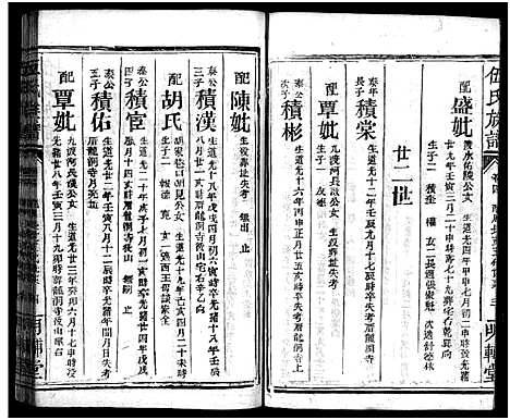 [伍]伍氏族谱_禧房14卷_祯珪两房18卷首8卷 (湖南) 伍氏家谱_二十二.pdf