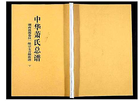 [萧]中华萧氏总谱汉一郎青烟族谱_3卷 (湖南) 中华萧氏总谱_三.pdf