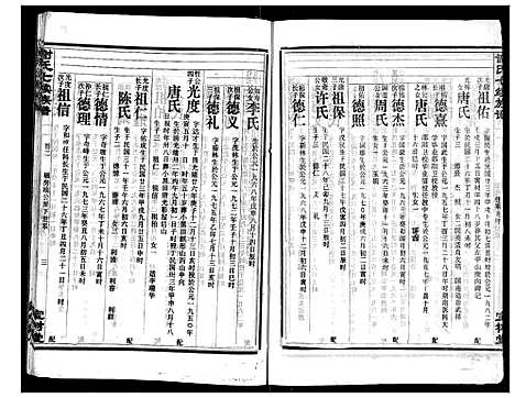 [谢]谢氏七续族谱_29卷首1卷末3卷 (湖南) 谢氏七续家谱_二.pdf