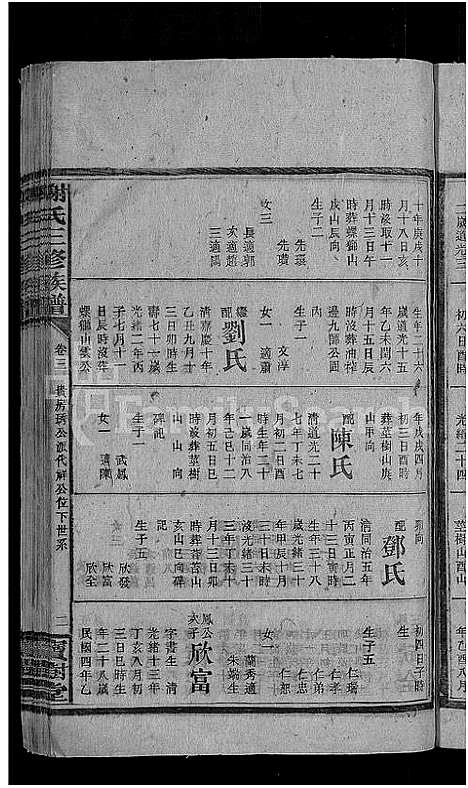 [谢]谢氏三修族谱_10卷_及卷首 (湖南) 谢氏三修家谱_五.pdf