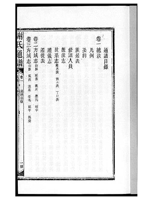 [谢]谢氏通谱新化六大户 (湖南) 谢氏通谱_一.pdf