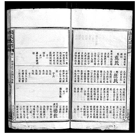 [杨]杨氏支谱_14卷首末各1卷 (湖南) 杨氏支谱_二.pdf