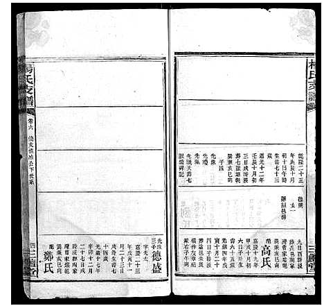 [杨]杨氏支谱_14卷首末各1卷 (湖南) 杨氏支谱_四.pdf