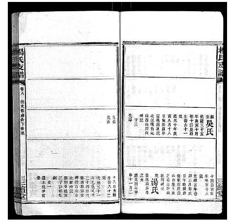 [杨]杨氏支谱_14卷首末各1卷 (湖南) 杨氏支谱_五.pdf