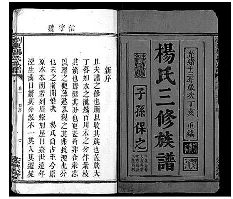 [杨]浏东杨氏族谱_4卷 (湖南) 浏东杨氏家谱_一.pdf