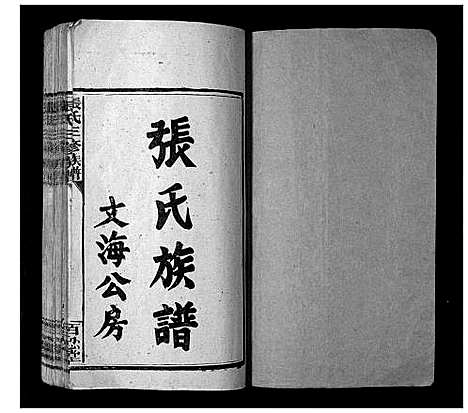 [张]张氏三修族谱_3卷 (湖南) 张氏三修家谱_一.pdf