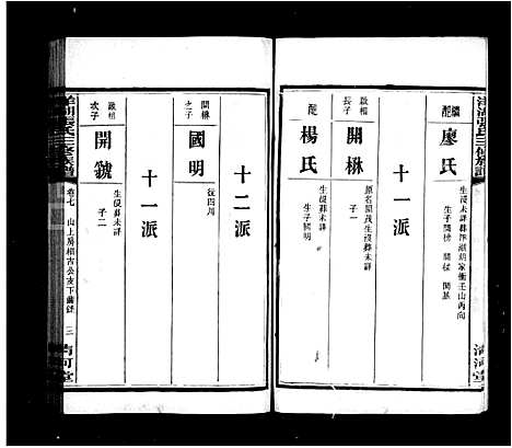 [张]洋湖张氏三修族谱_15卷含卷首_末1卷-洋湖张氏三修族谱 (湖南) 洋湖张氏三修家谱_二.pdf