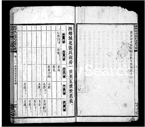 [张]湘乡城北张氏叔房支谱_10卷-湘乡张氏支谱_Xiang Xiang Cheng Bei Zhang Shi Shu Fang Zhi Pu (湖南) 湘乡城北张氏叔房支谱_二.pdf