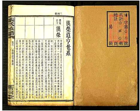 [张]张氏通谱_121册含13卷及卷附卷尾_世系谱甲乙编卷-版心题-张氏族谱 (湖南) 张氏通谱_二十八.pdf