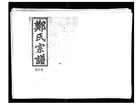 [郑]郑氏五修族谱_120卷 (湖南) 郑氏五修家谱_A065.pdf