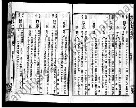 [朱]湘中大石朱氏七修族谱_104卷首4卷 (湖南) 湘中大石朱氏七修家谱_四十三.pdf