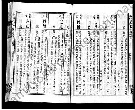 [朱]湘中大石朱氏七修族谱_104卷首4卷 (湖南) 湘中大石朱氏七修家谱_四十三.pdf