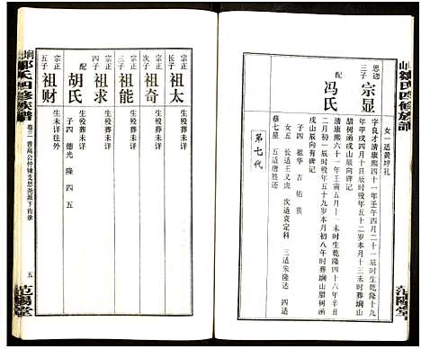 [邹]墹山邹氏四修族谱_7卷_含首1卷 (湖南) 墹山邹氏四修家谱_三.pdf