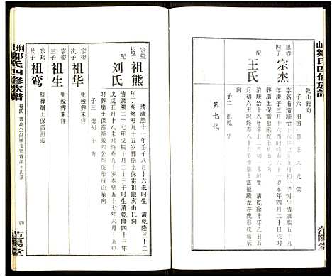 [邹]墹山邹氏四修族谱_7卷_含首1卷 (湖南) 墹山邹氏四修家谱_四.pdf