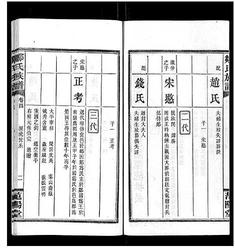 [邹]邹氏族谱_10卷 (湖南) 邹氏家谱_四.pdf