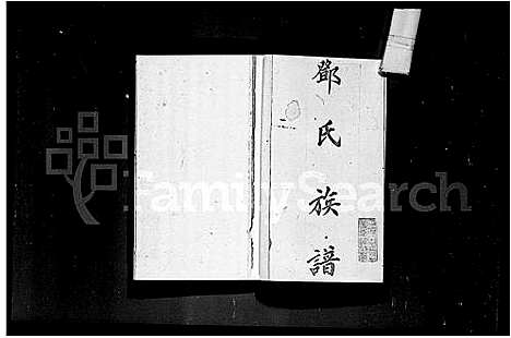 [邓]宝安县厦村邓氏族谱 (广东) 宝安县厦村邓氏家谱_一.pdf