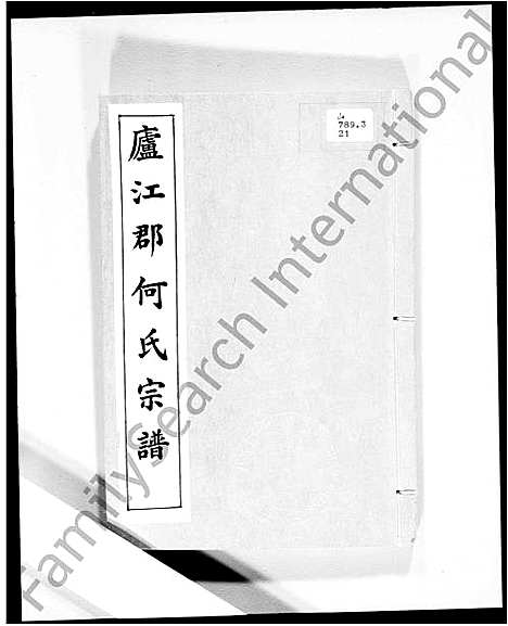 [何]卢江郡何氏宗谱 (广东) 卢江郡何氏家谱.pdf