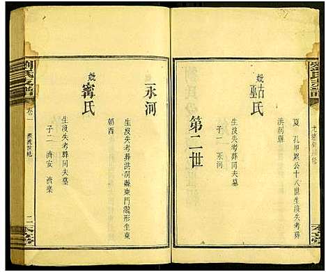 [刘]刘氏支谱_残卷 (广东、福建) 刘氏支谱_一.pdf