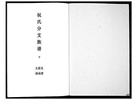 [祝]祝氏分支族谱 (广东) 祝氏分支家谱_二.pdf