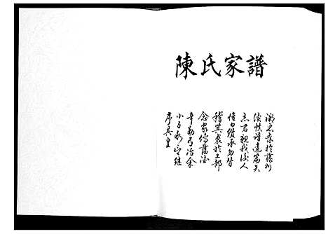 [陈]陈氏家谱 (广西) 陈氏家谱.pdf