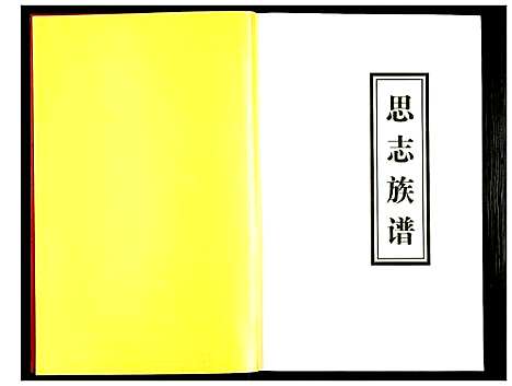 [陈]陈氏_思志族谱 (贵州) 陈氏思志家谱.pdf