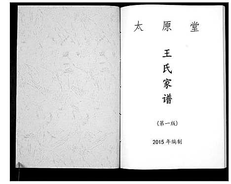 [王]王氏家谱_不分卷 (贵州) 王氏家谱.pdf