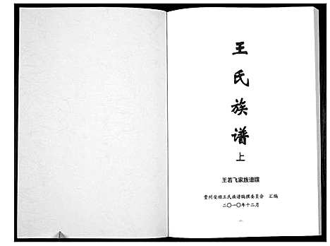 [王]王氏族谱_不分卷 (贵州) 王氏家谱_一.pdf