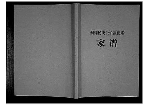 [杨]桐梓杨氏景伯祖世系家谱 (贵州) 桐梓杨氏景伯祖世系家谱.pdf