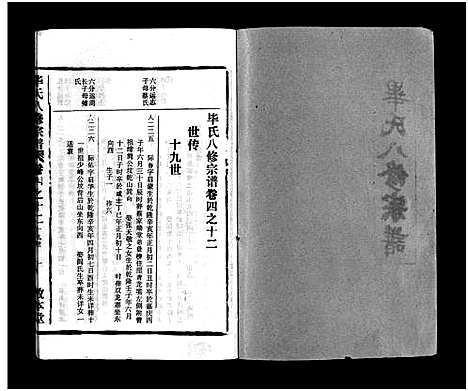 [毕]毕氏八修宗谱_6卷及首上下-Bi Shi Ba Xiu (湖北) 毕氏八修家谱_二十四.pdf