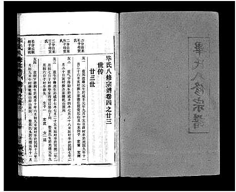 [毕]毕氏八修宗谱_6卷及首上下-Bi Shi Ba Xiu (湖北) 毕氏八修家谱_三十.pdf