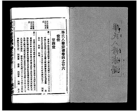 [毕]毕氏八修宗谱_6卷及首上下-Bi Shi Ba Xiu (湖北) 毕氏八修家谱_三十三.pdf