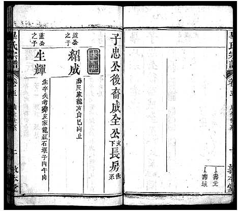 [毕]毕氏宗谱_15卷首1卷-毕氏宗谱_Bi Shi (湖北) 毕氏家谱_六.pdf