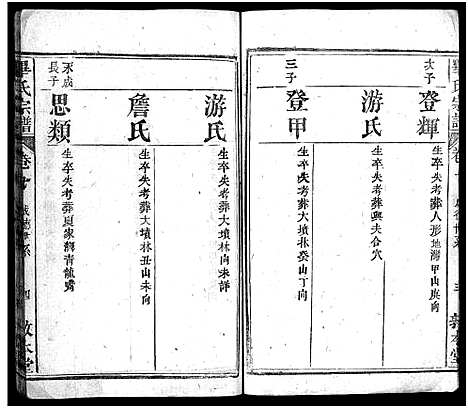 [毕]毕氏宗谱_15卷首1卷-毕氏宗谱_Bi Shi (湖北) 毕氏家谱_九.pdf