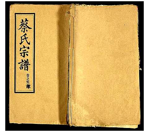 [蔡]蔡氏宗谱 (湖北) 蔡氏家谱_三十八.pdf