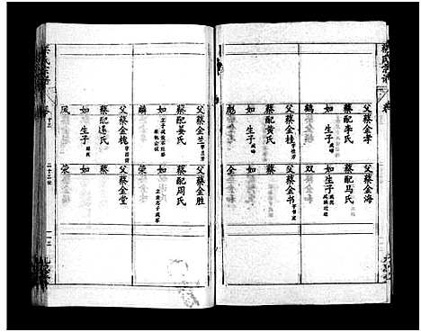 [蔡]蔡氏宗谱_15卷-Cai Shi_蔡氏宗谱 (湖北) 蔡氏家谱_二十二.pdf