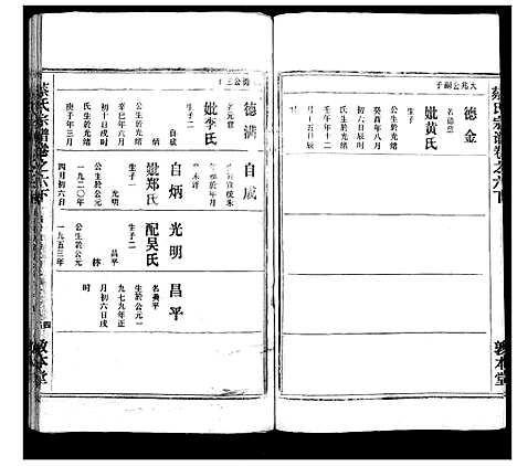 [蔡]蔡氏宗谱_7卷首2卷 (湖北) 蔡氏家谱_九.pdf