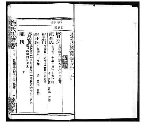 [操]操氏族谱 (湖北) 操氏家谱_二十二.pdf