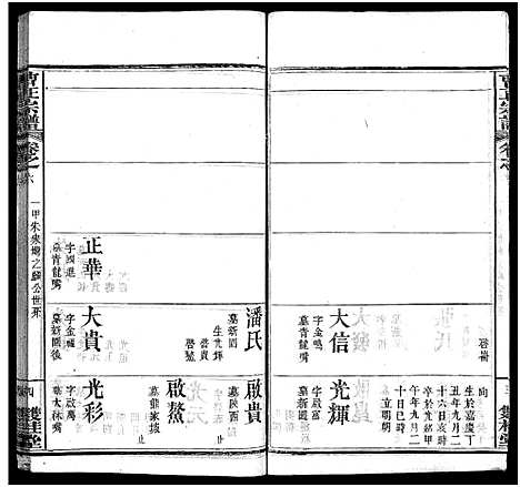 [曹]曹正宗谱_19卷 (湖北) 曹正家谱_六.pdf