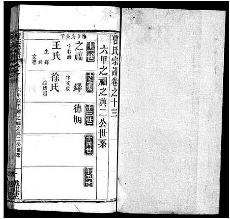 [曹]曹正宗谱_19卷 (湖北) 曹正家谱_十三.pdf