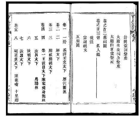 [曹]曹氏宗谱 (湖北) 曹氏家谱_一.pdf